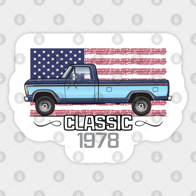 Classic 1978 Sticker by JRCustoms44